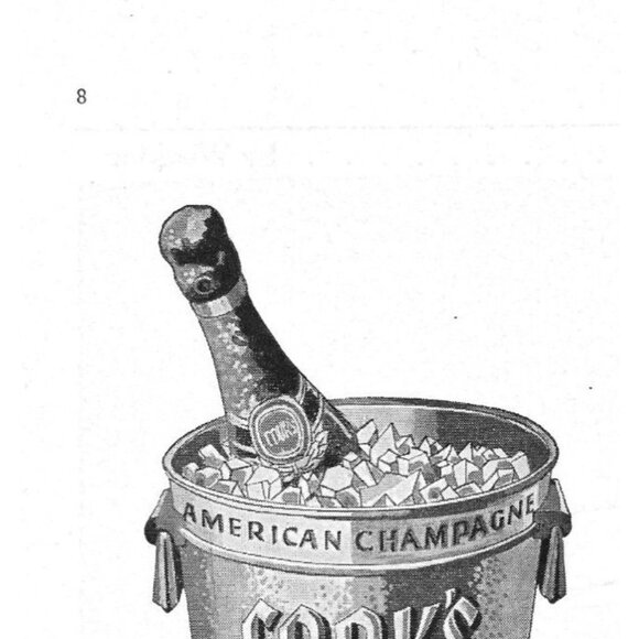 Cooks Imperial American Champagne Ice Bucket 1940s Vintage Print Ad - Picture 3 of 4